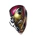 Produktbild QWEASZER Iron Man Helm Maske Battle Damage Version, Marvel Avengers 4 Superheld Harz Vollmasken Helme Halloween Film Cosplay Kostüm Requisiten Handwerk,Iron Man-31cm*20cm*23cm
