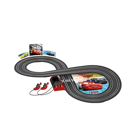 Cars Carrera First Disney-Pixar Juego con Coches, Multicolor, (Stadlbauer 1)