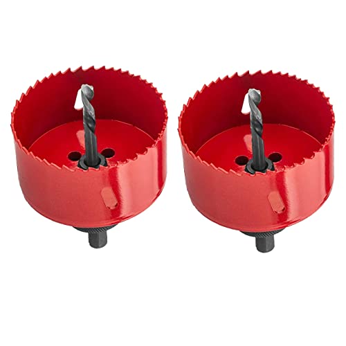 Boxonly 2 PCS Hole Saws Cutter M42 Bi-Metal 20mm Hole Saw Drill Bits For Wood Plastic Aluminum