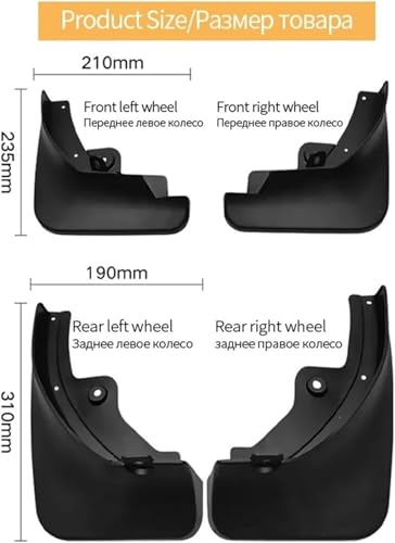 Garde-Boue pour Citroën C5 AIRCROSS Finition Premium Rigide - 3