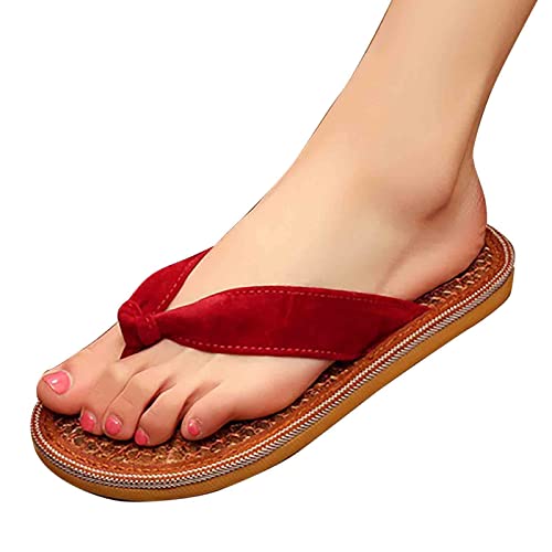 Sandales pour femmes avec bride clip toe et semelle ultra flexible pour la marche