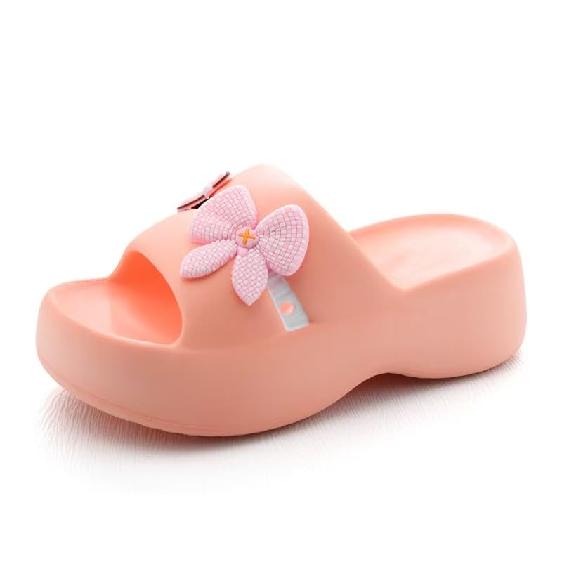 Platform Sandals for Women Trendy Bow Tie Pillow Slipper House Non Slip Recovery Sandals Shower Slipper Soft Summer Beach Shoes