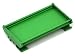 Electronics-Salon DIN Rail Mounting Carrier, for 72mm x 100mm PCB, Housing, Bracket.