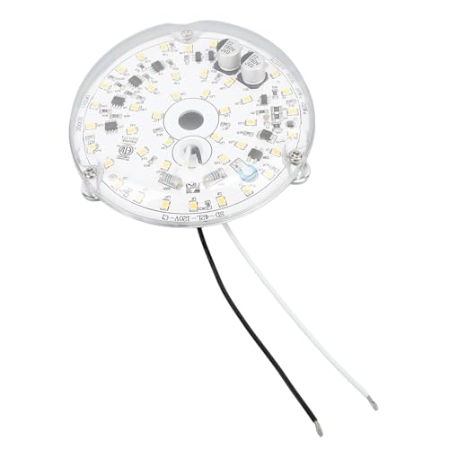 FTVOGUE Reemplazo de Luz de Ventilador de Techo LED 18W 2000LM, Montaje Magnético y Empotrado, para Sala de Estar, Dormitorio, Cocina y Pasillos