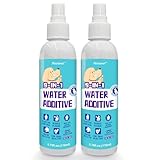 Petstoral 9-in-1 Water Additive for Dogs and Cats, Advanced Plaque and Tartar Control, Teeth Cleaning Solution with Probiotics, Fresh Breath 5.75 Fl Oz (Pack of 2)