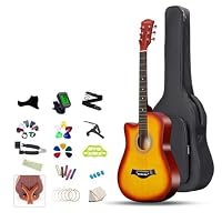 Amazon | ギター アコギ 初心者19点セット ミニギター