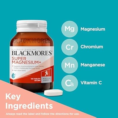 Blackmores Super Magnesium Plus 100 Tablets