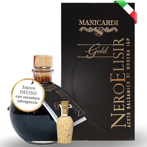 Aceto balsamico invecchiato: Il nostro Aceto Balsamico di Modena IGP è invecchiato a lungo in piccole botticelle di legno pregiato. Questo processo minuzioso permette all'aceto di sviluppare la sua caratteristica morbidezza, dolcezza e densità.