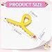 YARIEW Pencil Hair Clips for Women Thin Hair Teacher Gifts Claw Clips for Thick Hair Funny Back to School Hair Clips for Teacher Appreciation Gifts Cute Hair Accessories Party Costume