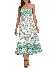 Boho Green Floral / Ruffle