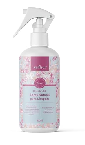 Spray Natural para Limpeza de Cães e Gatos - Natural, sem conservantes, PH neutro e antiodor. Cuidad