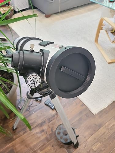 Image of Newtonian Telescope Reflector Dust Cap - Meade 114MM Compatible with DS-114AT & Other 114mm Outer Diameter Telescopes - Precision 3D Printed Telescope Dust Cover Cap for Optimal Protection