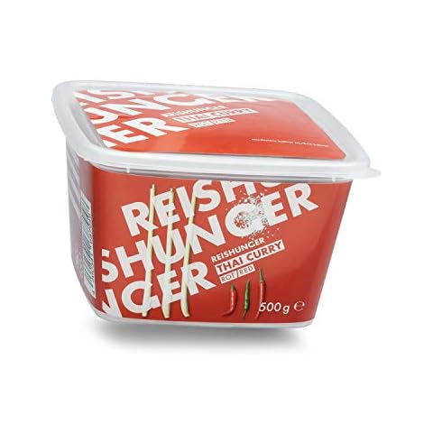 Reishunger Rote Thai Curry Paste 500g, Original Thailändische Rezeptur - Vegan Cover