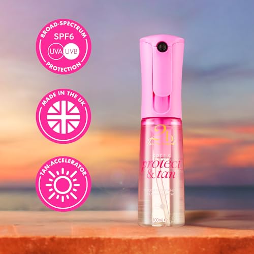 Écran solaire accélérateur de bronzage 2bTanned SPF 15 Spray format voyage 100 ml - 2