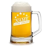 Dieses Bierglas eignet sich als Geschenk für Männer und Frauen !nur für echte Bier-Genießer!