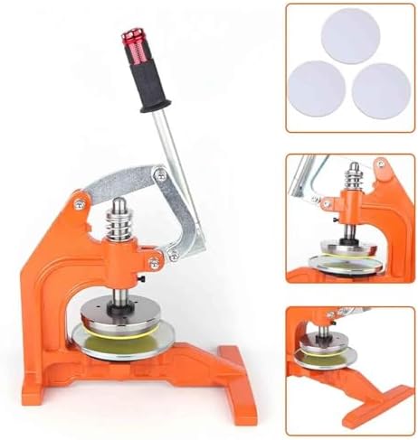 Handheld Pressure Sampling Knife - Manual Cutter with 3 Fiberglass Boards, Round Fabric Sampler for Carpet, Paper, Foam, Textiles, Leather - 100cm² Precision Sampling Tool