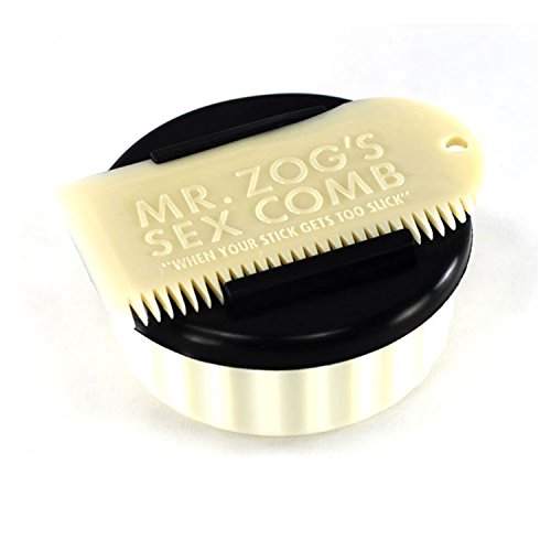 Sex Wax, Container with Black Lid & White Comb (No Wax)