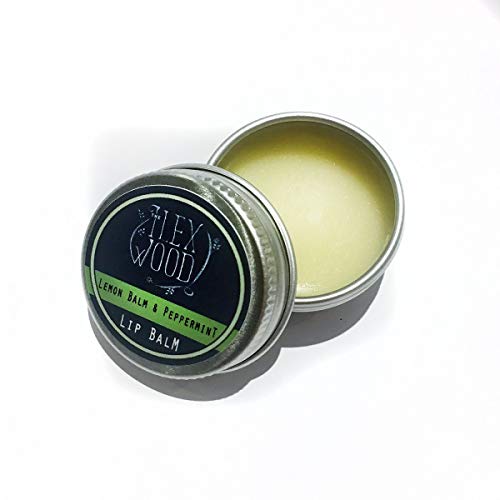 Lemon Balm And Peppermint Lip Balm - All Natural, Coldsore Prevention, Palm Oil Free, Cruelty Free, Plastic Free, Moisturising Lip Balm, Handcrafted - 10Ml #TOP6