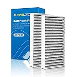 PHILTOP Cabin Air Filter w/Activated Carbon, Compatible with CF11777 Jeep Wrangler 2011-2017,