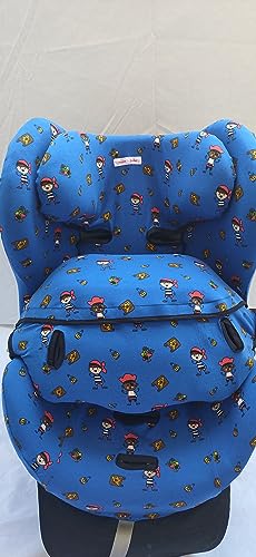 Housse Cybex Sirona Q iSize moon-bebe pour éviter la transpiration de bébé bleu