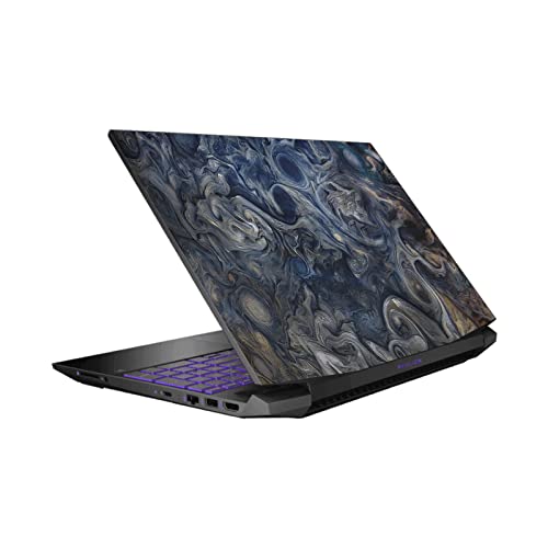 Peau autocollante HP Pavilion 15.6 anti-rayures motif espace bleu