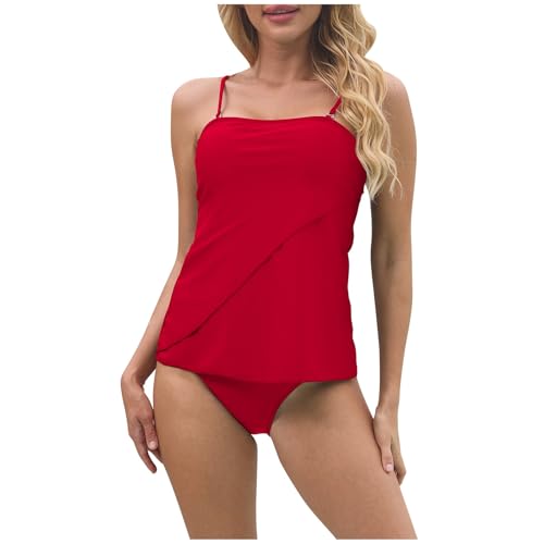 Bikini de plage rétro froncé pour femmes idéal pour les vacances et le bronzage