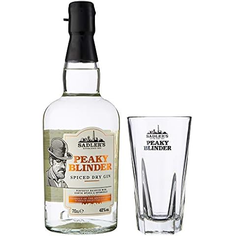 Peaky Blinder Gin Gift Set with Peaky Blinder Glass, 70 cl Cover