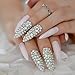 CoolNail 24 Extra Long Nail Pink Clear False Nails Tips Sharp end Stiletto Acrylic Artificial Fake Nail Decoration Tips Acrylic L5012