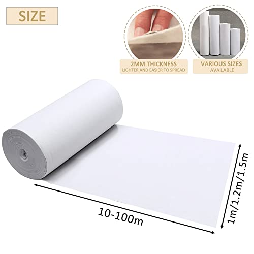 Alfombra de pasillo blanca de 10x1m resistente de 2mm para pasarelas navideñas 2