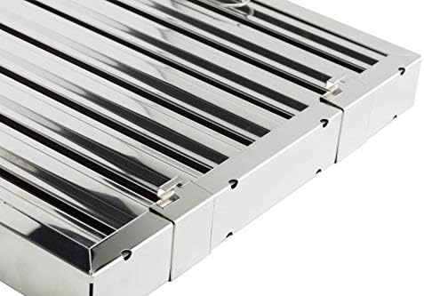 snap-on clip adapter accessory. Retrofits commercial kitchen exhaust grease range hood filters to specific hanging hook type hood manufacturers and high airflow applications image 5