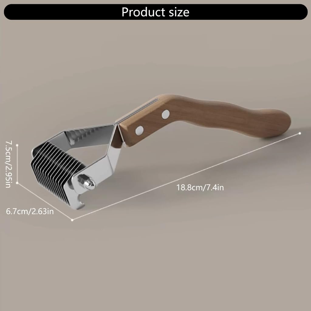 Brosse à poils d'animaux pour chats/chiens - Peigne de massage pour enlever les poils courts