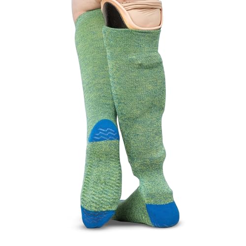 Image of Wellow Knee High Compression Socks for Men & Women, 18-25 mmHg, Bamboo Viscose, Swelling Relief