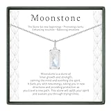 HOPE LOVE SHINE Moonstone Necklace
