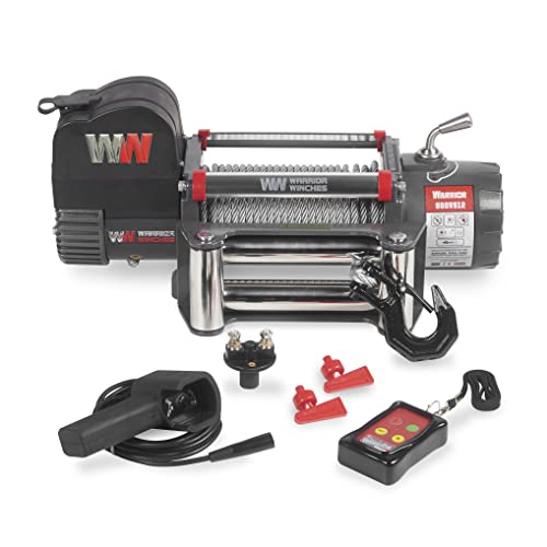 Warrior Winches Samurai 8000 lbs Electric Winch with Remote