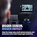 Elgato Prompter XL – Full-Sized Teleprompter with Removable Display, Video Conferencing Monitor, for DSLR Mirrorless & Studio Cameras, Single-Cable Setup – USB-C 3.2 for PC & Mac