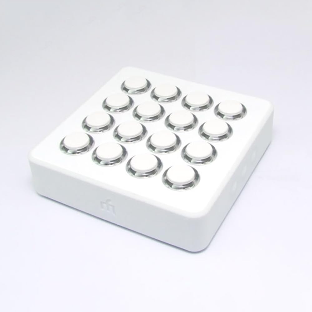 Amazon | DJ TechTools Midi Fighter Spectra (WHITE) MFSP-WHITE 