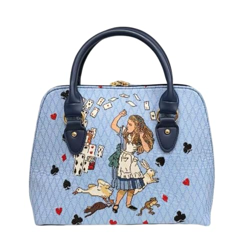Sac à bandoulière et sac cabas en tapisserie Signare avec zip supérieur