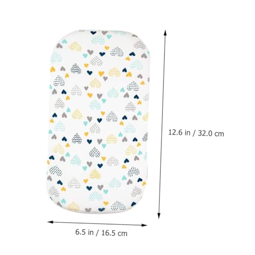 Matelas à nourrisson imperméable LIFKOME avec housse lavable imprimée pour lit bébé