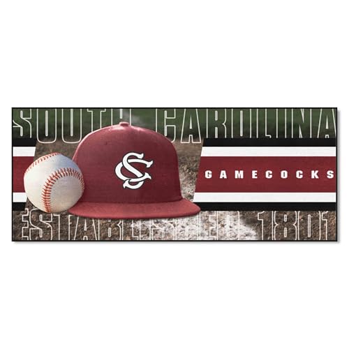 FANMATS 28024 University of South Carolina Baseball Runner | Orange | 30"x72" | C with Gamecock Primary Logo