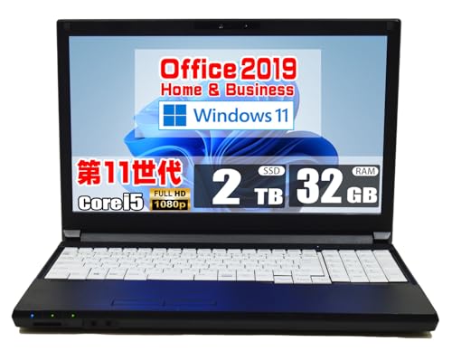 �y�����ςݕi�z �x�m�� A7511 �t��HD ��11���� Core i5 1145G7 / ������ 32GB / SSD 2TB / MS Office 2019 / Windows 11 / FHD �e���L�[ Wi-Fi web�J���� 15.6�C���` �I