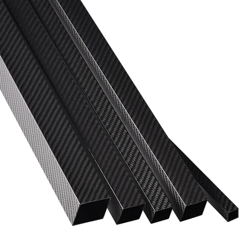 1Pcs Length 1000mm OD8mm 10mm 15mm18mm 20mm 22mm 25mm 30mm 100% 3K Full Carbon Twill Matte Carbon Fiber Rectangular Square Tube 3K Carbon Fiber Square(10x10x8mm)