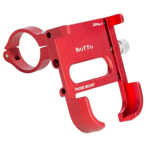 ROTTO Soporte movil Bicicleta Soporte Movil Moto Bici Montaña con 360°Rotación Aluminio Robusto Universal