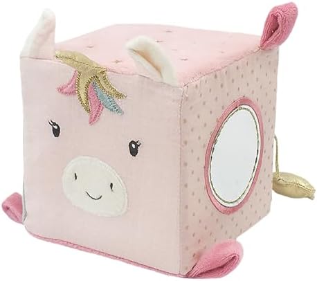 MON AMI Unicorn Activity Cube for Toddlers – 5.5x5.5x5.5”, Montes...
