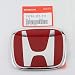 FRONT LOGO JDM RED Honda Emblem 123mmX100mm