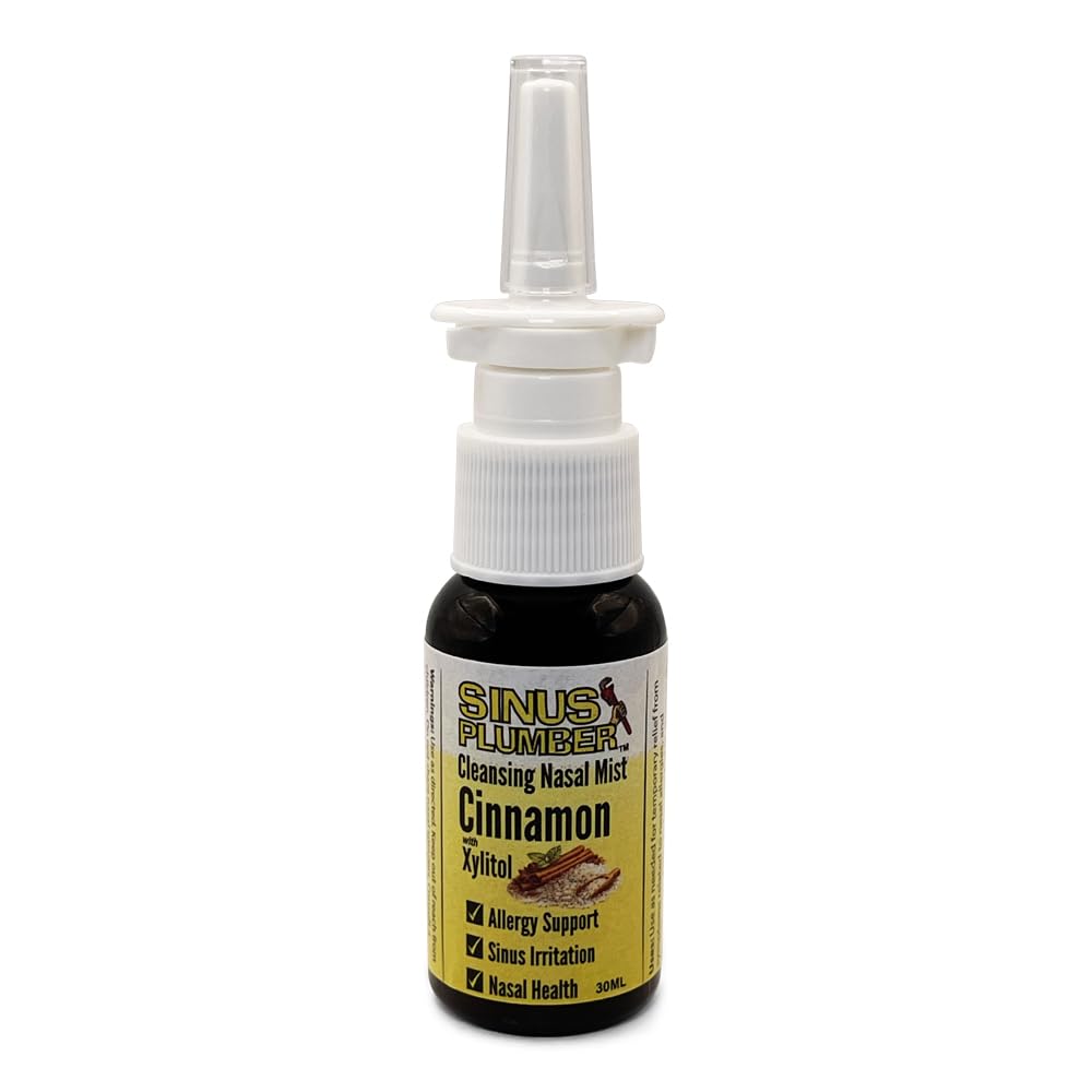 Sinus Plumber Cinnamon Xylitol Nasal Spray, Allergy Sinus Nasal Cleanse — Amazon image 5