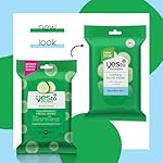 Yes To Cucumbers Travel Facial Cleanser Wipes 10 Count - Aloe Soothing Makeup Remover for Sensitive Skin - Hydrating Face Wipe, Perfect Christmas Stocking Stuffer - Image 3