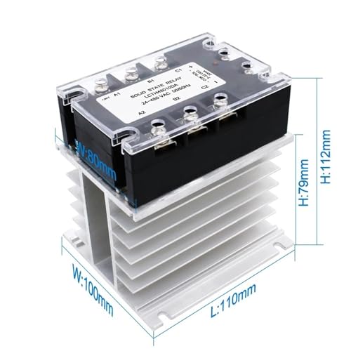 Relais statique triphasé à commutation rapide 25A AC-AC haute tension - 2