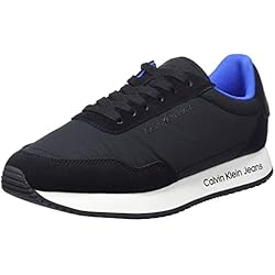 Retro Runner Softny, Zapatillas Mujer 5 Calvin Klein Jeans Mujer Sneakers Running Retro Softny Zapatillas Deportivas, Negro (Black/Imperial Blu), 38