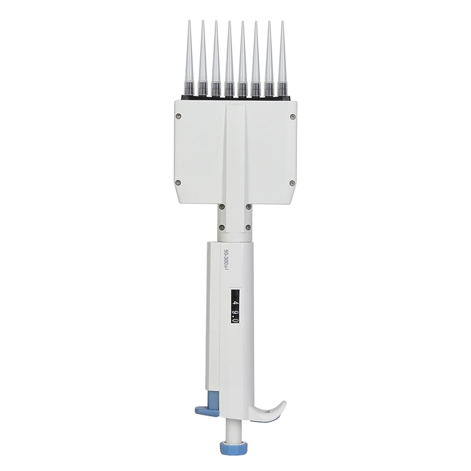 Pipeta 8 Canales Pipeta 50-300μl Pipeta Multicanal Pipeta Mecánica Volumen Variable Herramienta Laboratorio Pipeta Ajustable Manual