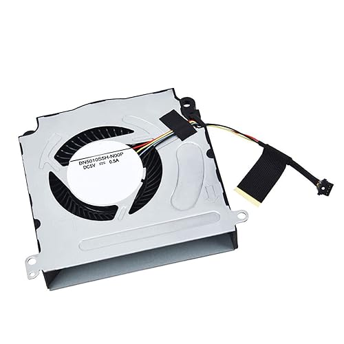 Saluaqui Steam Deck – Ventilateur de Refroidissement CPU de Remplacement, 2021 2022, Compatible avec 64 Go 256 Go 512 NVMe, Ventilateur de Refroidissement Silencieux pour Console de Jeu